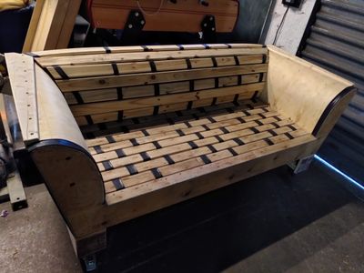 Modification d'un canapé en canapé d'extérieur