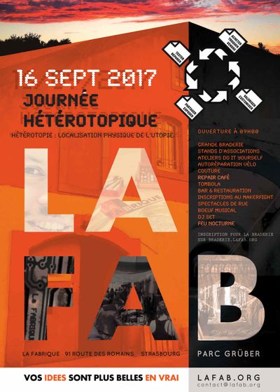 Affiche de La journée Hétérotopique